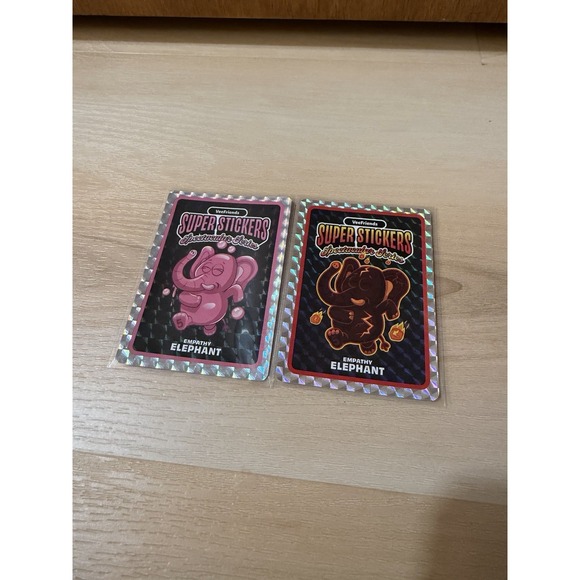 Other - VeeFriends Super Sticker Spectacular Series 2026 Empathy Elephant Lava Bubblegum